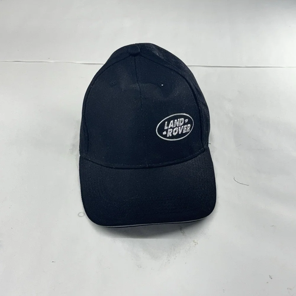 Land Rover Black Baseball Cap Adjustable Strap  New 100% Cotton